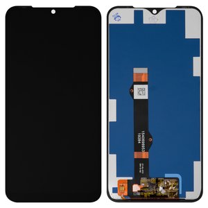 Pantalla LCD puede usarse con Motorola Moto G8 Plus XT2019, negro, sin marco, High Copy