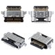 Conector de carga puede usarse con Motorola Moto G40 Fusion, Moto G60, Moto G60s, Moto G9 Plus XT2087; ZTE Blade A72 4G, Blade A72 5G, Blade A72S; Samsung A013 Galaxy A01 Core, A025F/DS Galaxy A02s, A037 Galaxy A03s, A037F Galaxy A03s, A042 Galaxy A04e, A115 Galaxy A11, M115 Galaxy M11, 24 pin, USB tipo C