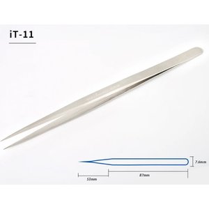 Pinzas para smd Mechanic IT 11, recta, 115 mm