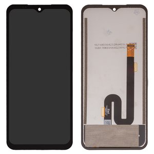 Pantalla LCD puede usarse con Ulefone Armor 21, negro, sin marco, original vidrio reemplazado 