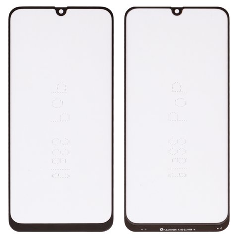 Vidrio de carcasa G+OCA PRO puede usarse con Samsung A505F DS Galaxy A50, con película OCA, negro