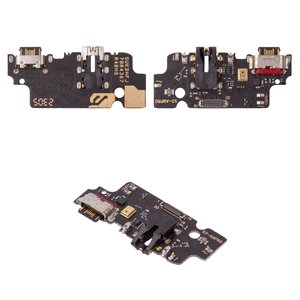 Cable flex puede usarse con Umidigi A9 Pro, del conector de carga, del conector de auriculares, con micrófono, con componentes, High Copy, placa del cargador