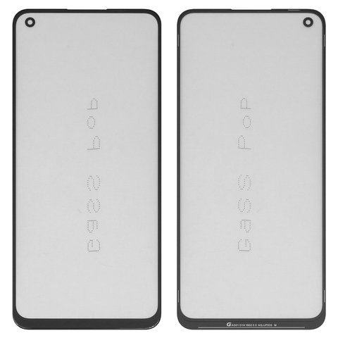 Vidrio de carcasa G+OCA PRO puede usarse con Realme 11 4G, con película OCA, negro