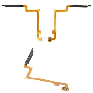 Cable flex puede usarse con Xiaomi Poco C75, Redmi 14C 4G, Redmi 14C 5G, para escaner de huellas dactilares, negro, midnight black