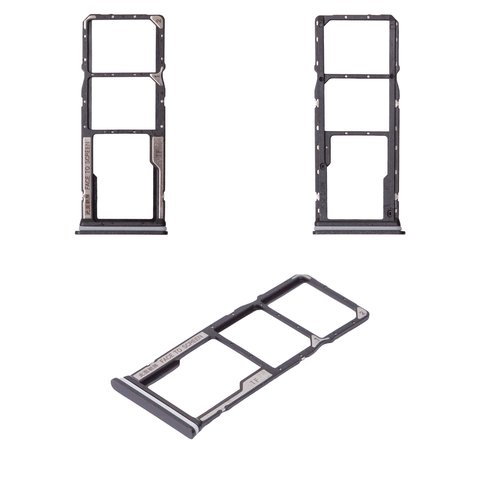 Sujetador de tarjeta SIM puede usarse con Xiaomi Redmi 13C, negro, midnight black