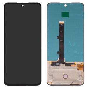 Pantalla LCD puede usarse con Tecno Spark 30 Pro KL7 ; Infinix Hot 50 Pro X6881 , negro, sin marco, High Copy, OLED