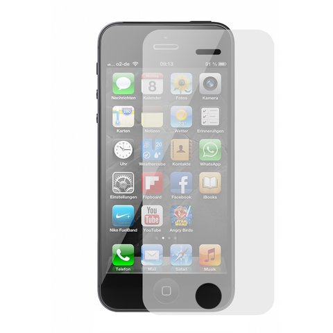 Защитное стекло для Apple iPhone 5, iPhone 5C, iPhone 5S, iPhone SE, 0,26 мм 9H, без упаковки 