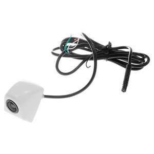 Универсальная автомобильная камера T609A белая 