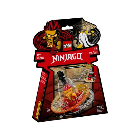 Конструктор LEGO NINJAGO Обучение спин джитсу ниндзя Кая 70688