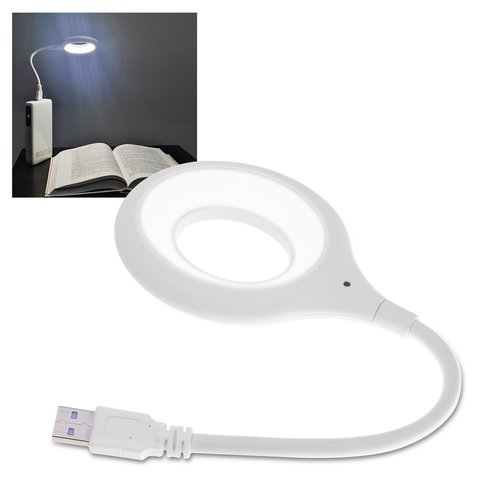 USB LED лампа, 2 Вт, кільце