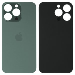 Задня панель корпуса для iPhone 13 Pro, зелена, не потрібно знімати скло камери, alpine Green, big hole