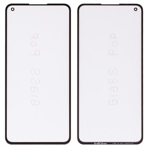 Скло корпуса G+OCA PRO для Xiaomi Mi 11 Lite, з ОСА плівкою, чорне