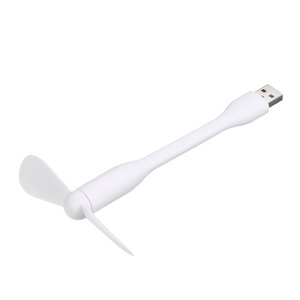 Вентилятор Mini, білий, мобільний, USB тип A