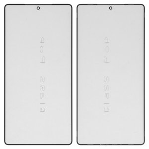 Скло корпуса G+OCA PRO для Samsung S938 Galaxy S25 Ultra, з ОСА плівкою, чорне