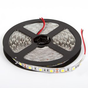 Светодиодная лента SMD5050 (сверхъяркая, холодый белый, 300 светодиодов, 12 В DC, 5 м, IP20) Светодиодная лента SMD5050 (сверхъяркая, холодый белый, 300 светодиодов, 12 В DC, 5 м, IP20)