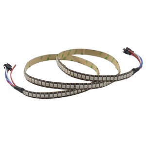 Светодиодная лента, IP20, RGB, SMD5050, WS2813, с управлением, черная, 5 В, 144 д/м, 1 м Светодиодная лента, IP20, RGB, SMD5050, WS2813, с управлением, черная, 5 В, 144 д/м, 1 м