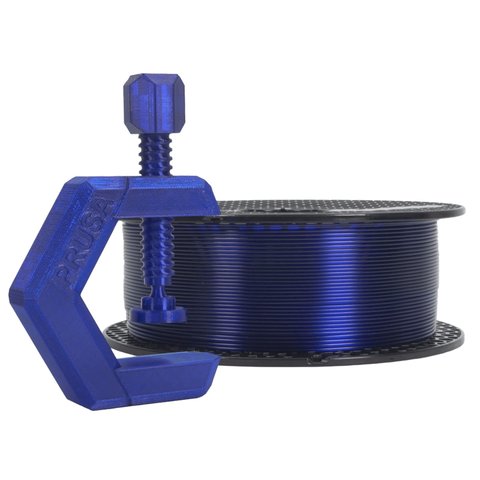 Филамент для 3D принтера PRUSA PETG Ultramarine Blue Transparent, 1 кг