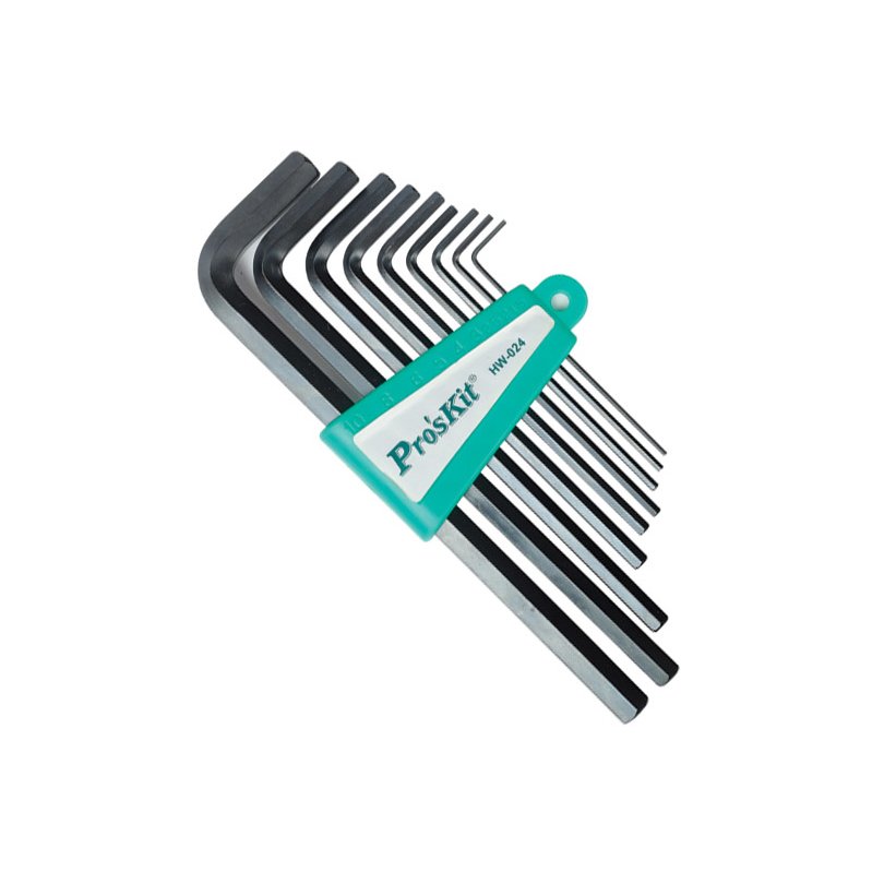 Hex Key Set Pro'sKit HW-024 - ToolBoom