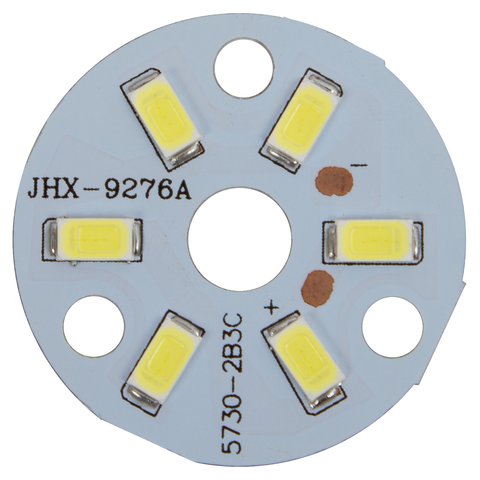 Placa PCB con diodos LED de 3 W luz blanca fría, 350 lm, 32 mm 