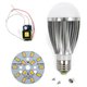 Juego de piezas para armar lámpara LED SQ-Q03 5730 E27 7 W – luz blanca cálida
